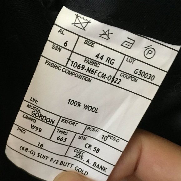 NWT $1095 JAB SIGNATURE GOLD Superfine Stripe 6 Star ⭐⭐⭐⭐⭐⭐ Suit Top Blazer Coat - Picture 7 of 9